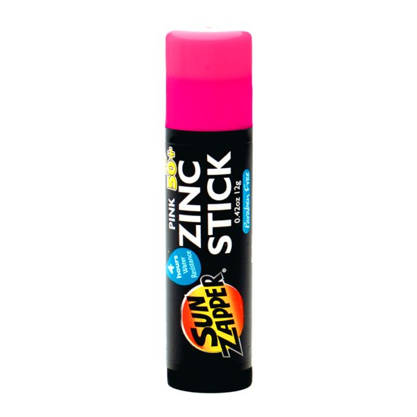 Sun Zapper Zinc Stick 12g - Pink